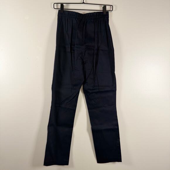 Jenni Kayne Blue High Waist Skinny Pants Cotton Tencel Casual Womens Size XS - Picture 10 of 10